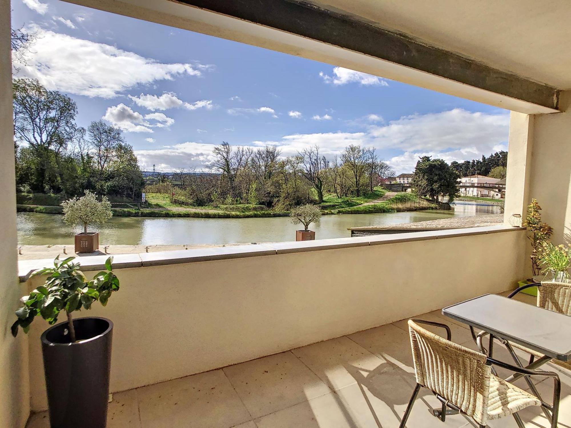 Le Canal - Appartement Avec Vue 4 Personnes La Redorte Exterior foto